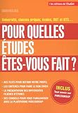 Pour Quelles Tudes Tes Vous Fait 