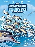 Les animaux marins en bande dessinée.