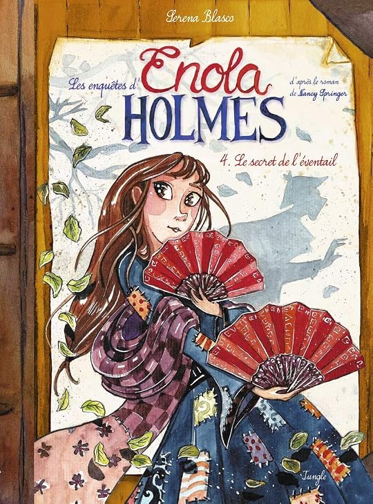 An Enola Holmes Mystery: The Case of the Peculiar Pink Fan by Serena
