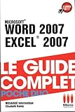 Complet Poche Duo Word 2007 Excel 2007