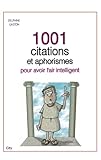 1001 Mots D'esprits, Aphorismes Et Maximes