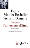Lettres D'un Amour D%C3%A9funt : Correspondance 1929 1944