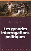Les grandes interrogations politiques
