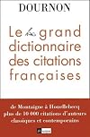 Le grand dictionnaire des citations françaises