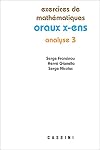 Exercices de mathématiques des oraux de l'École polytechnique et des écoles normales supérieures