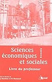 Sciences Conomiques Et Sociales 2e Livre Du Professeur