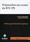 Pr%C3%A9paration Aux Oraux Du Bts Tpl : Bts Transport Et Prestations Logistiques
