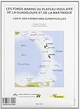 Les Fonds Marins Du Plateau Insulaire De La Guadeloupe Et Del Martiniquecarte Des Formation Superf