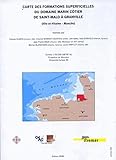Carte Des Formations Superficielles Du Domaine Marin Ctier De Saintmalo Granville Ille Et Vilaine Manche Echelle 150 000