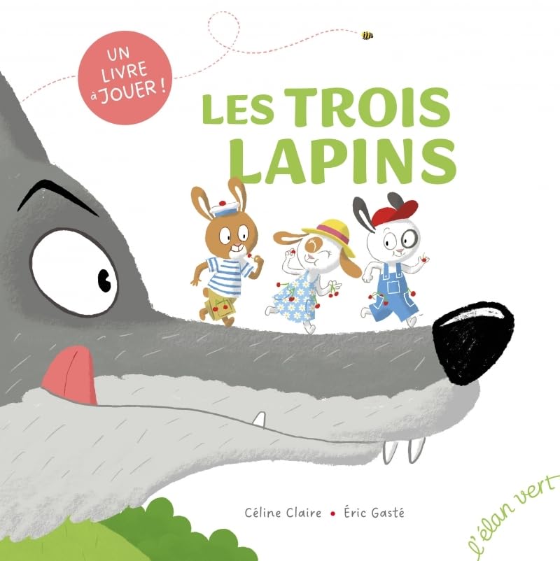 Couverture de Les trois lapins