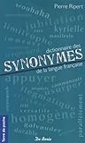 Dictionnaire Des Synonymes De La Langue Fran%C3%A7aise