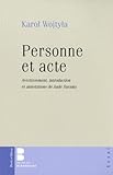Personne Et Acte
