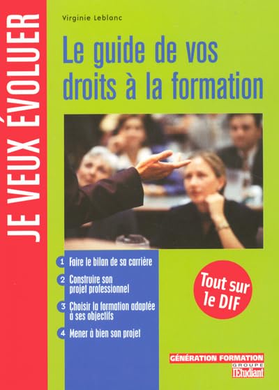 Le guide de vos droits &agrave; la formation Virginie Leblanc