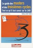 Le Guide Des Masters Et Des Troisimes Cycles Tout Ce Quil Faut Savoir Sur Le Lmd