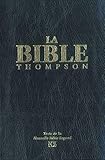 Bible Thompson Nbs Souple Luxe Vynil, Noire