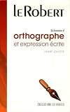 Dictionnaire Dorthographe Et Dexpression Crite