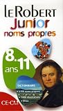 Le Robert Junior Des Noms Propres Cecm 811 Ans