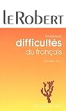 Dictionnaire Des Difficult%C3%A9s Du Fran%C3%A7ais