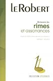 Dictionnaire Des Rimes Et Assonances