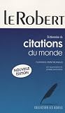 Dictionnaire De Citations Du Monde Ne