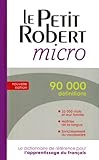 Petit Robert Micro