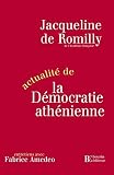 Actualit De La Dmocratie Athnienne