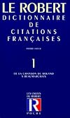 Dictionnaire de citations françaises