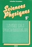 Sciences Physiques 5e Professeur
