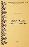 Dictionnaire kabyle-français : parler des At Mangellat, Algérie