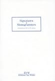 Signatures Et Monogrammes Dartistes Des Xixe Et Xxe Sicles
