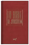 La Bible De J%C3%A9rusalem : Etui Poche, Reli%C3%A9 Rouge