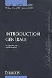 Introduction G%C3%A9n%C3%A9rale : Edition 2004