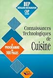 Connaissances Technologiques De Cuisine