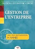 Gestion De Lentreprise Bac Pro Restauration 1e Anne