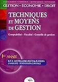 Techniques Et Moyens De Gestion Bts H%C3%B4tellerie Restauration 1%C3%A8re Ann%C3%A9e