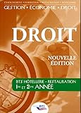 Droit Bts H%C3%B4tellerie   Restauration 1%C3%A8re Et 2%C3%A8me Ann%C3%A9e