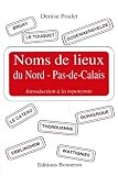 Noms De Lieux Du Nordpasdecalais