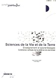 Sciences De La Vie Et De La Terre Enseignement Et Apprentissages Cohrence Verticale De La Sixime La Terminale