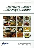 Le Rpertoire Des Gestes Et Des Techniques De Cuisine
