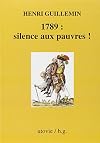1789 : silence aux pauvres!