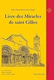 Livre Des Miracles De Saint Gilles