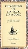 Proverbes Et Dictons De Savoie