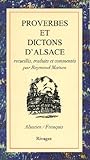 Proverbes Et Dictons Dalsace