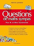 Questions De Maths Sympas Pour M. Et Mme Toulemonde