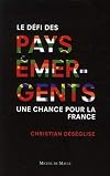 Le défi des pays émergents. Une chance pour la France. Chine, Brésil, Russie, Inde... Comment els nouvelles puissances peuvent nous sauver du déclin