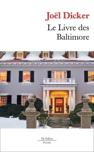 Couverture de Le livre des Baltimore : roman par Joël Dicker
