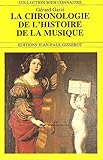 La Chronologie De Lhistoire De La Musique