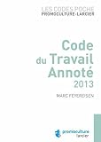 Code Poche Promoculture Larcier Code Du Travail Annot 2013