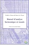 Manuel D'analyse Harmonique Et Tonale