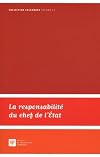 La responsabilité du chef de l'Etat